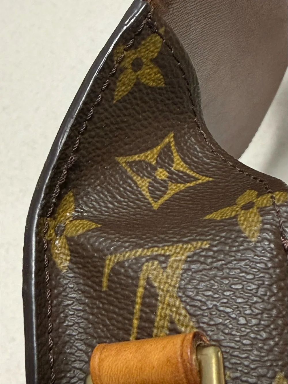 Louis Vuitton Vintage Saint Cloud GM Monogram Canvas Leather - Picture 9 of 16